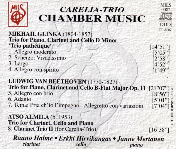 Carelia Trio - Chamber music