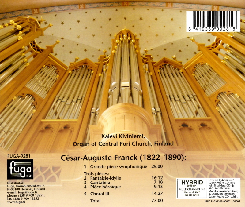 César Franck Organ Works